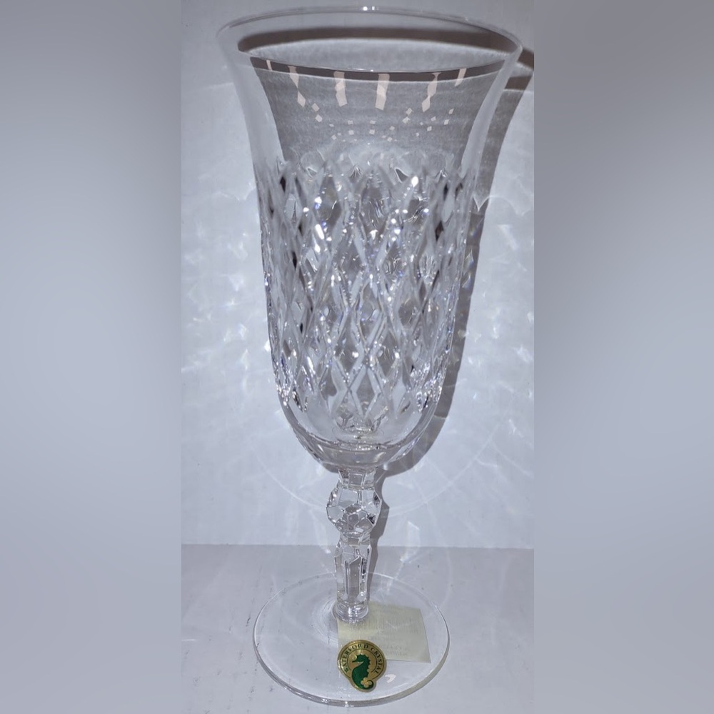 Waterford Crosshaven Stemware 8 oz Iced Beverage Glass, NEW